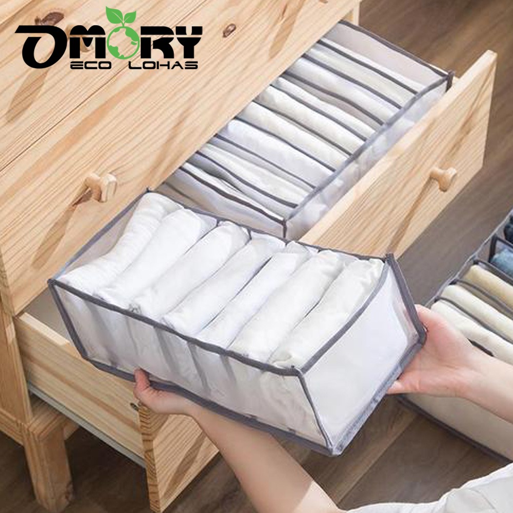 【OMORY】網紗衣物分隔收納整理盒 (組合賣場)-細節圖2