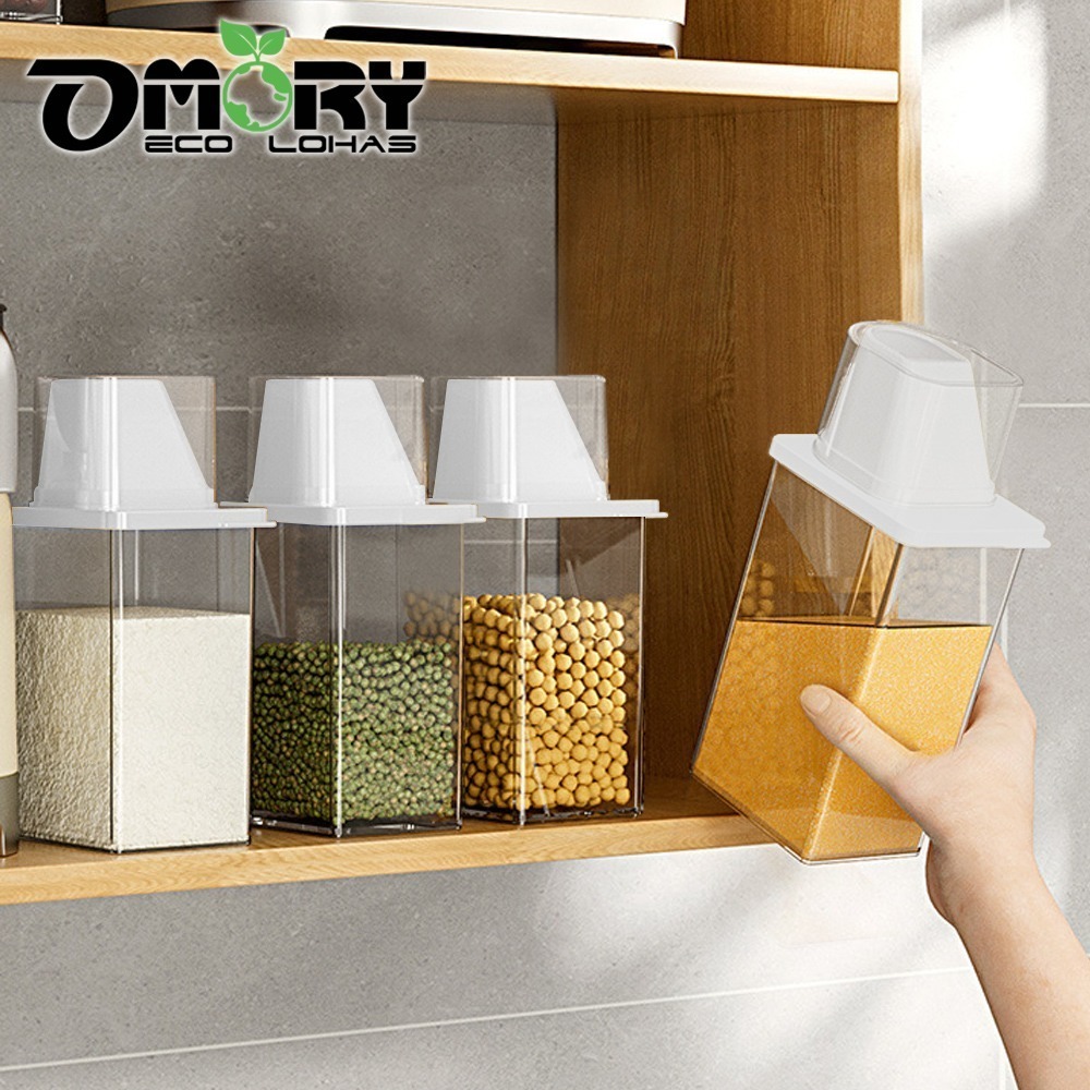 【限時購】【OMORY】雜糧儲物密封罐-800ml-細節圖4