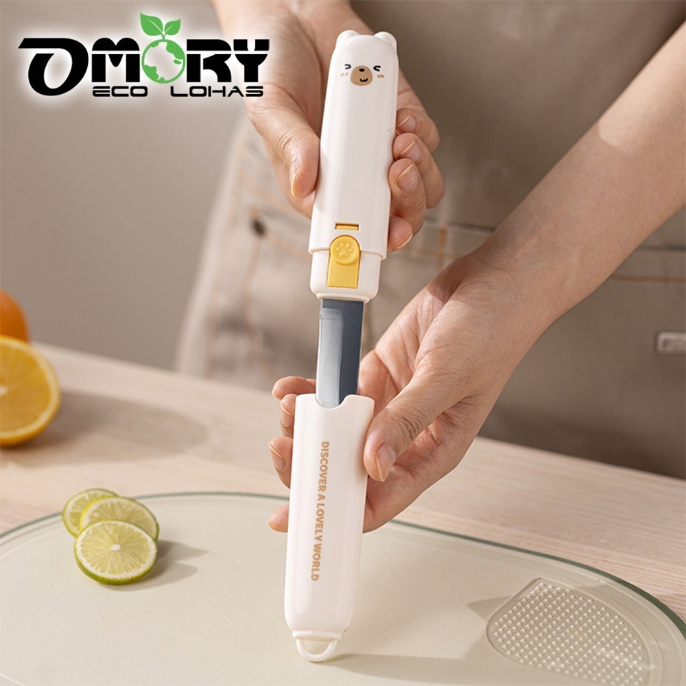 【限時購】【OMORY】二合一雙用便攜削皮水果刀-細節圖2