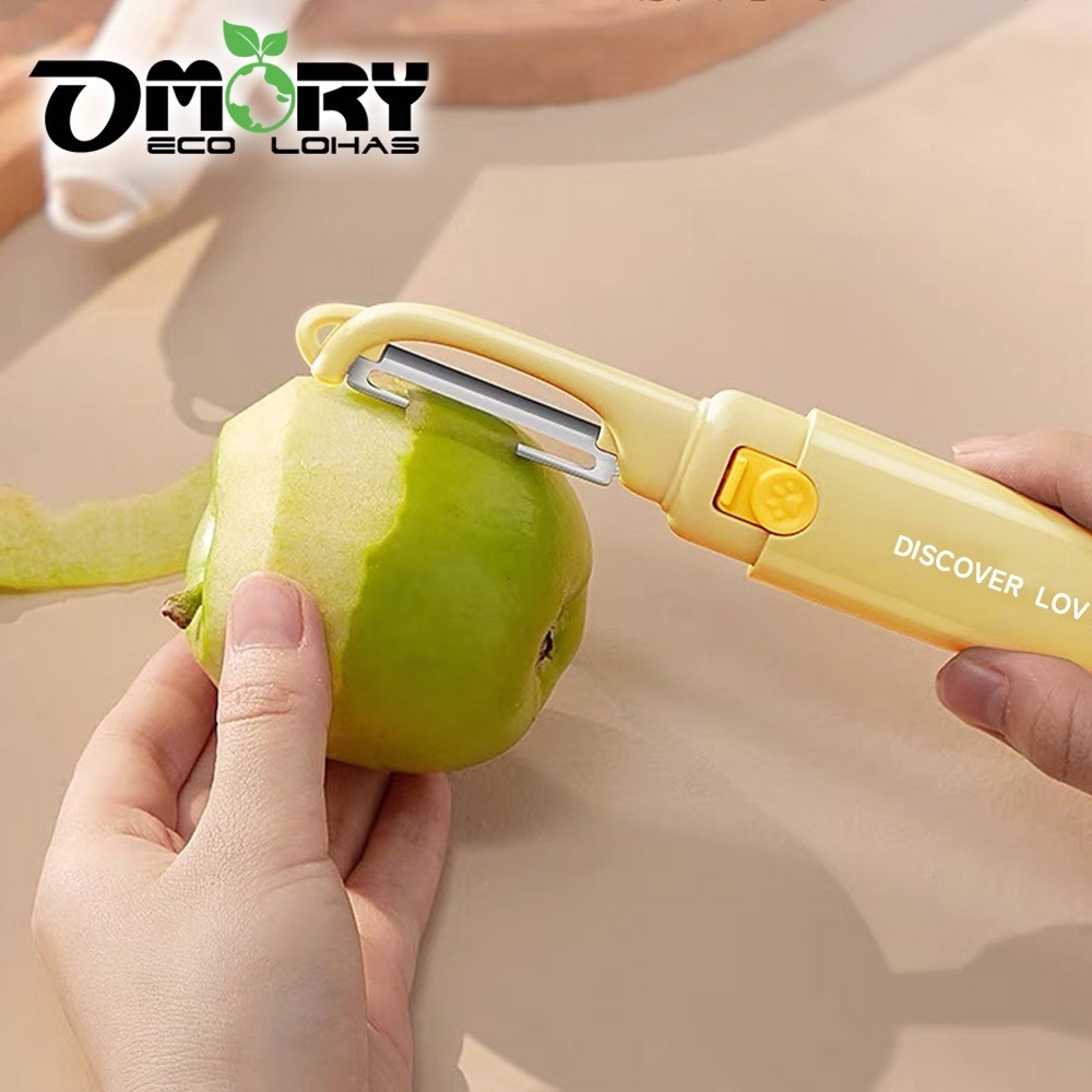 【限時購】【OMORY】二合一雙用便攜削皮水果刀-細節圖8