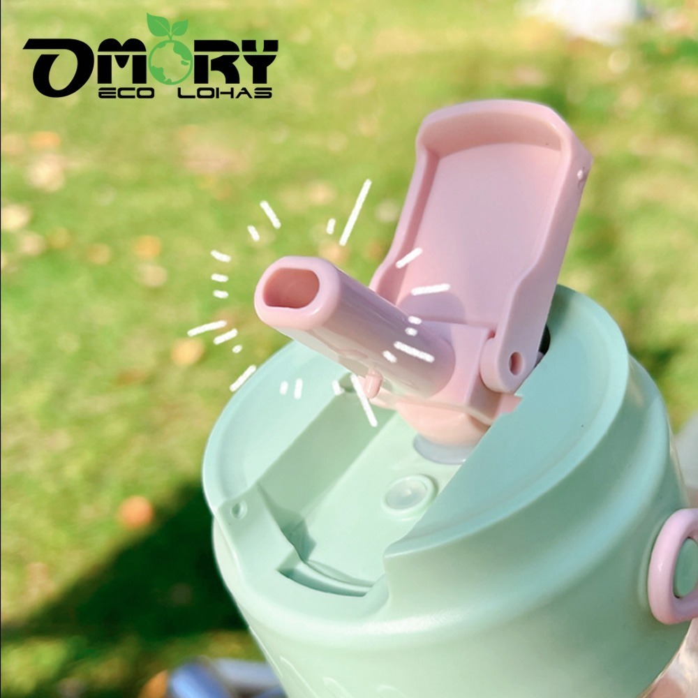 【限時購】【OMORY】可提輕量吸管瓶750ML冷泡茶花茶杯瓶-細節圖8