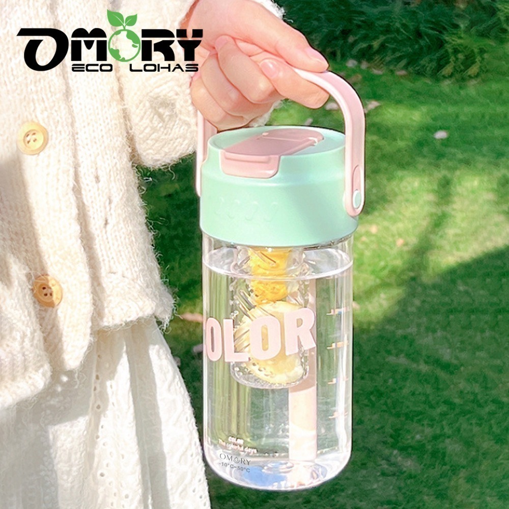 【限時購】【OMORY】可提輕量吸管瓶750ML冷泡茶花茶杯瓶-規格圖10