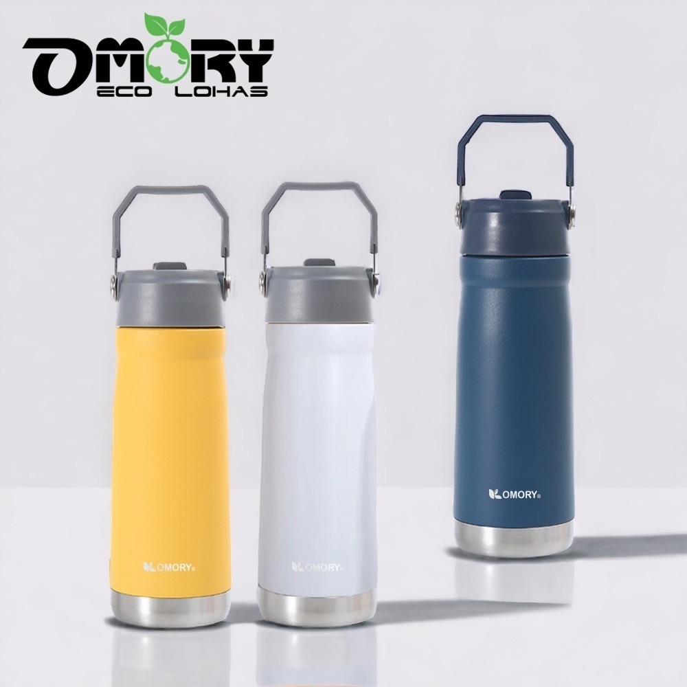 【7-ELEVEN 門市團購】【OMORY】舒活不鏽鋼真空手提吸管瓶650ml-細節圖3