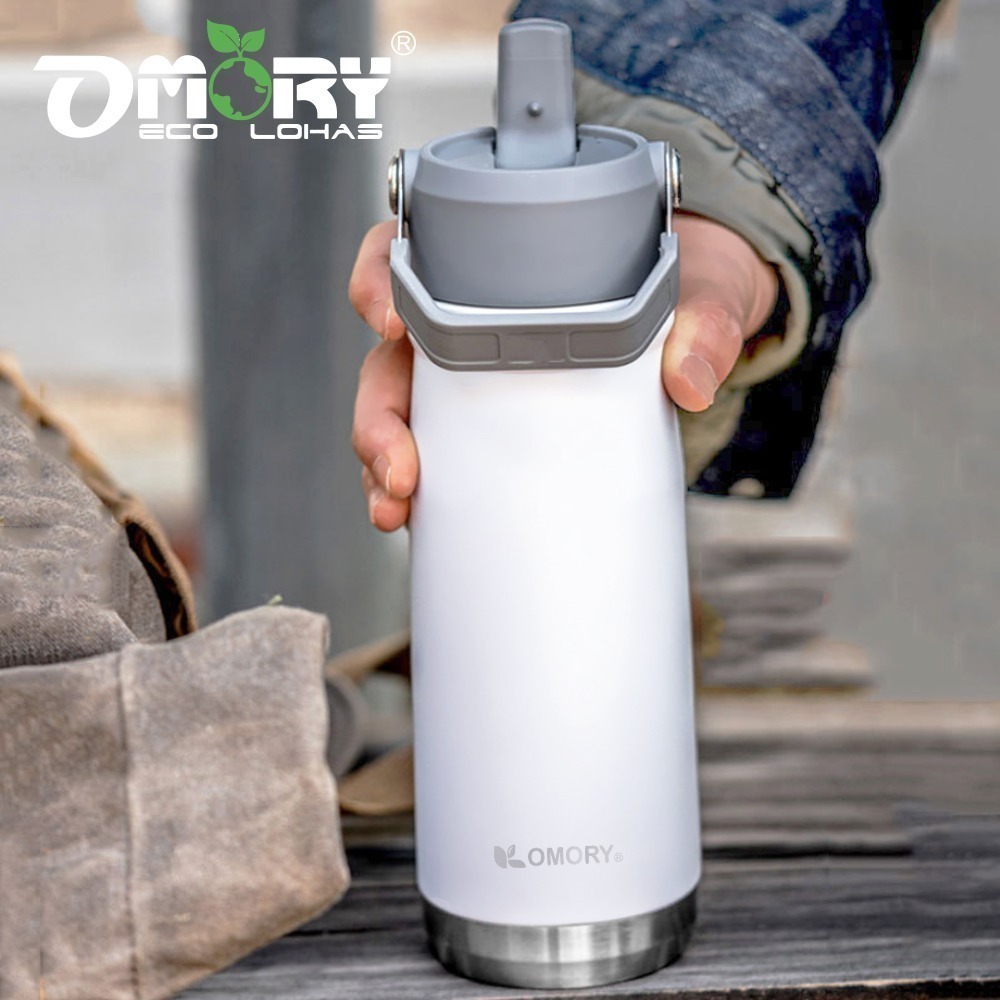 【限時購】【OMORY】舒活不鏽鋼真空手提吸管瓶650ml-細節圖7