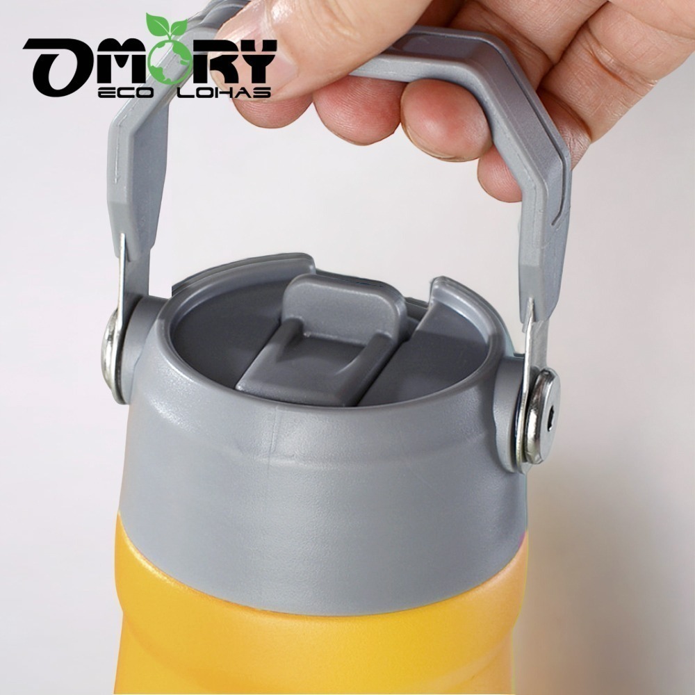 【限時購】【OMORY】舒活不鏽鋼真空手提吸管瓶650ml-細節圖11