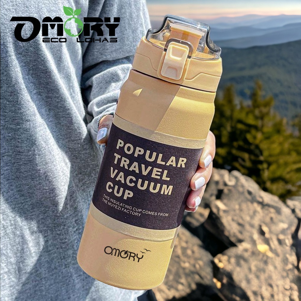 【限時購】【OMORY】輕旅行不鏽鋼彈跳瓶720ml-規格圖1