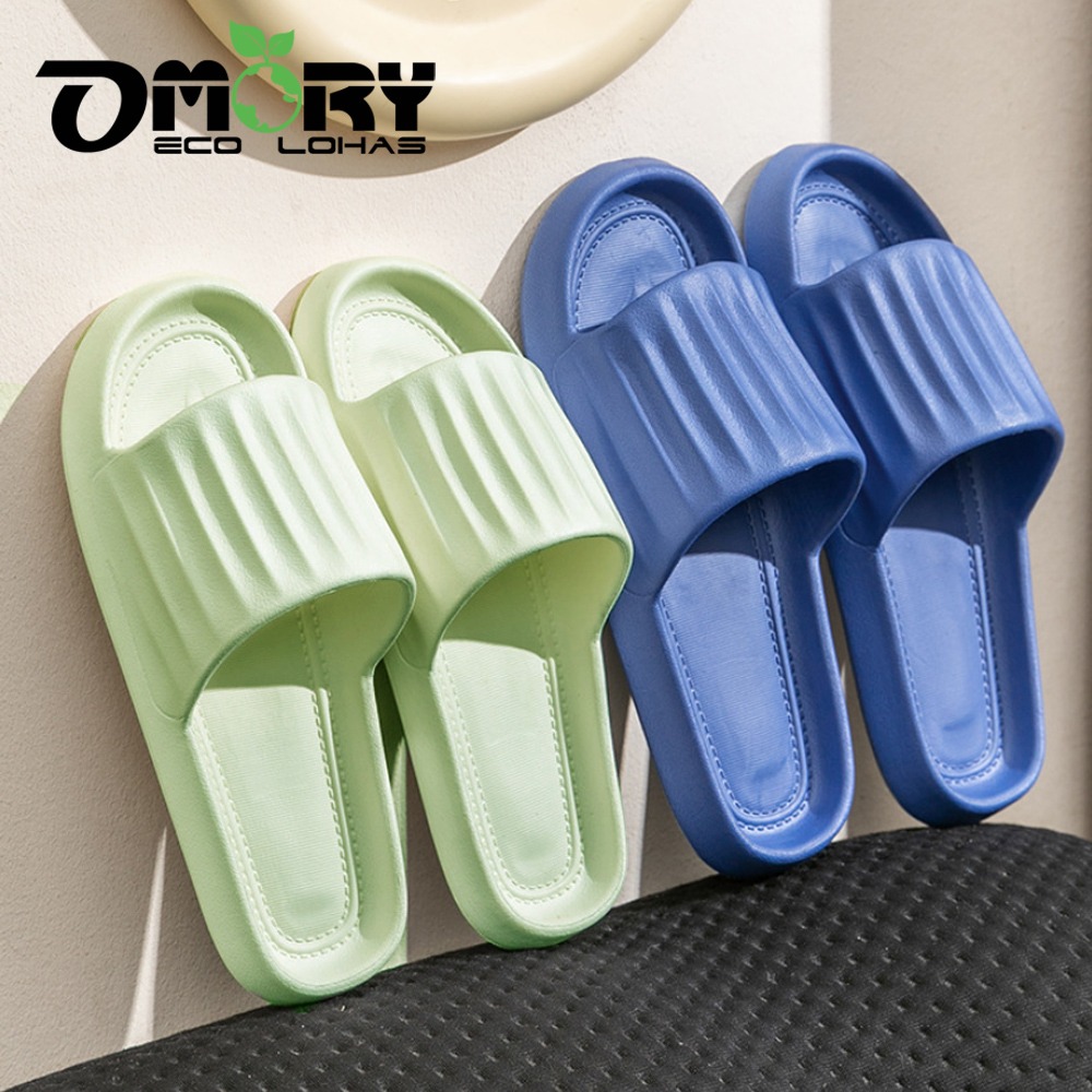 【OMORY】簡約EVA條紋拖鞋-細節圖7