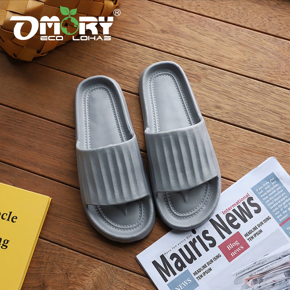 【OMORY】簡約EVA條紋拖鞋-規格圖11