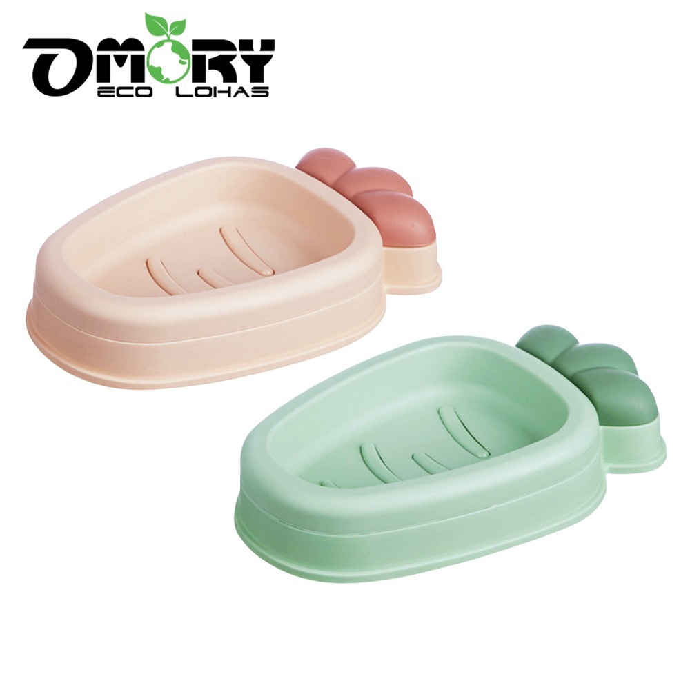 【OMORY】可愛造型紅蘿蔔肥皂盒-任選2入-細節圖7