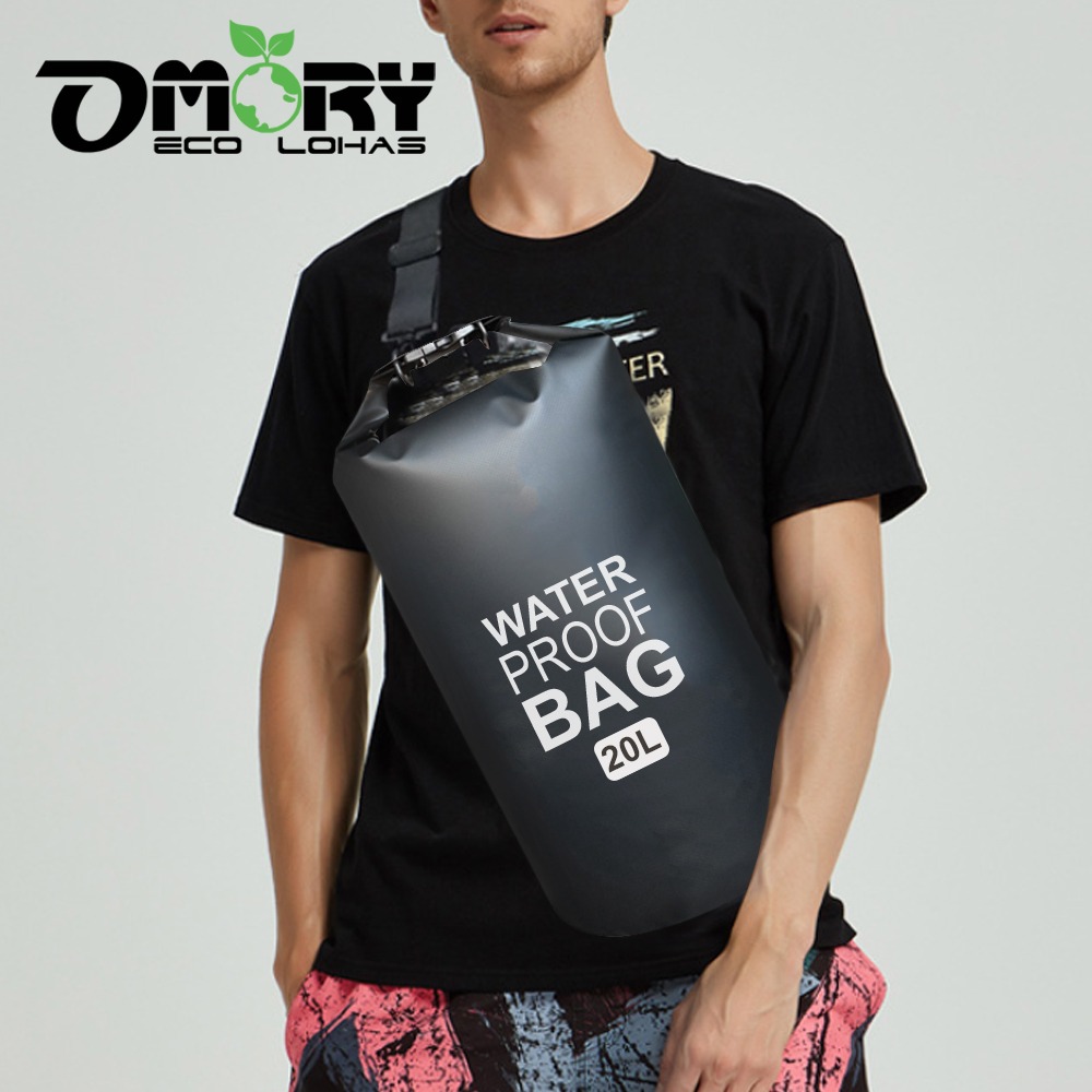 【OMORY】圓筒超輕量防水袋/漂流袋/5L/15L/20L-細節圖3