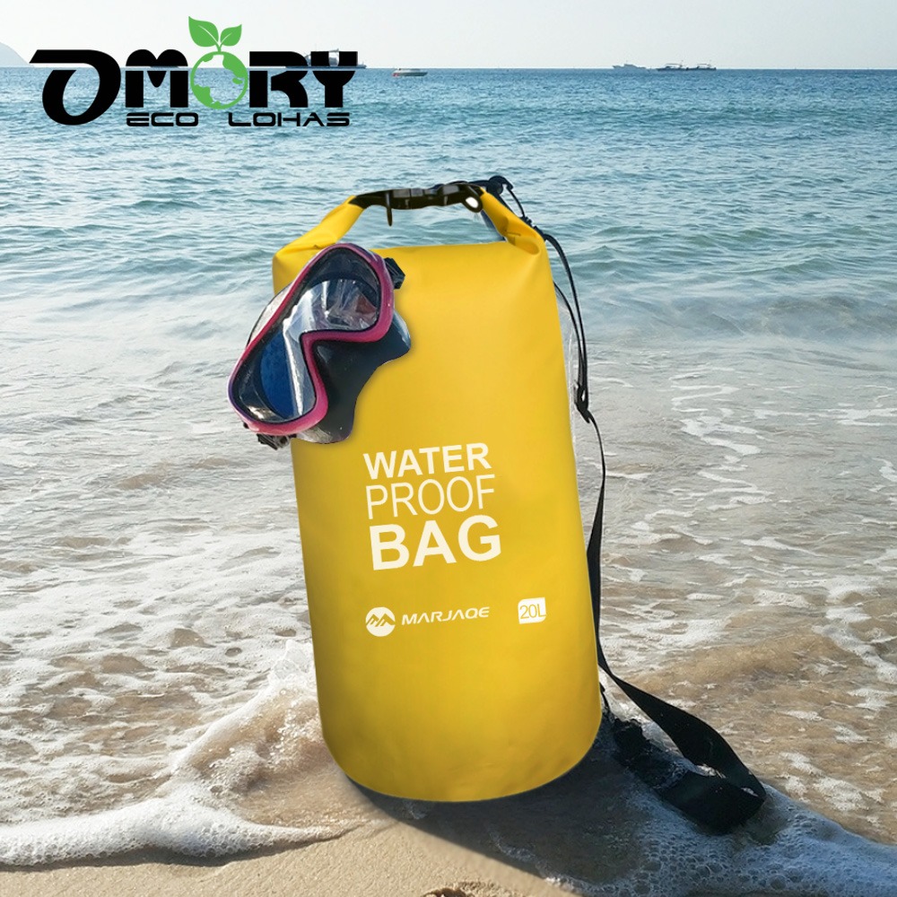 【OMORY】圓筒超輕量防水袋/漂流袋/5L/15L/20L-細節圖5