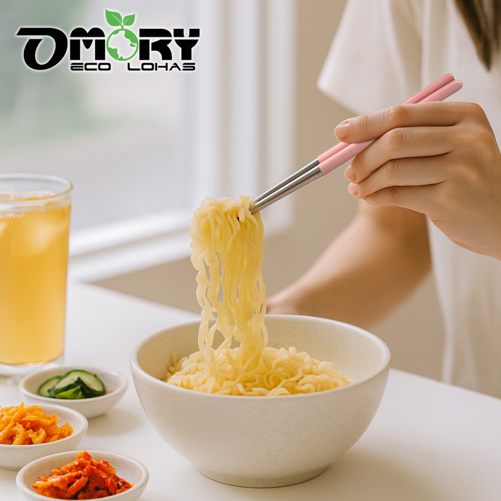 【OMORY】304莫蘭迪慢享生活餐具組-櫻花粉-細節圖5