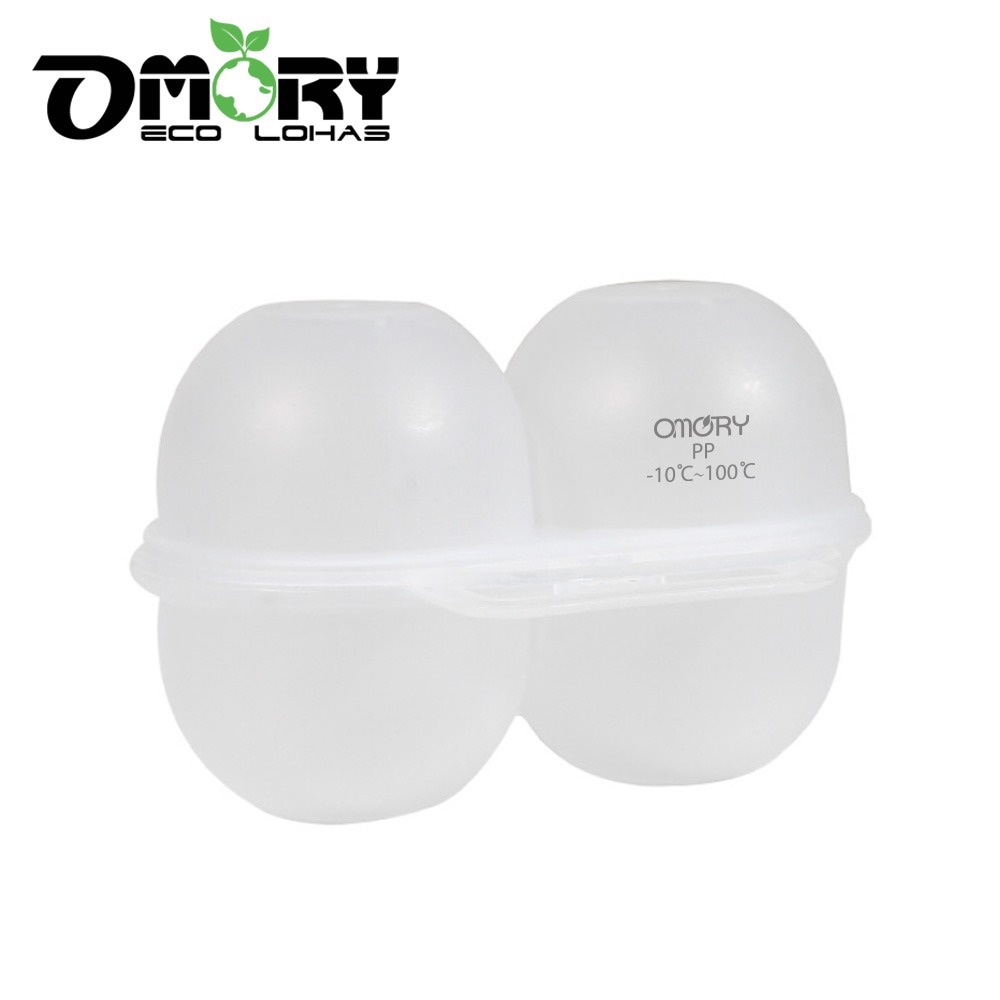 【OMORY】便攜式2格雞蛋收納盒-細節圖2