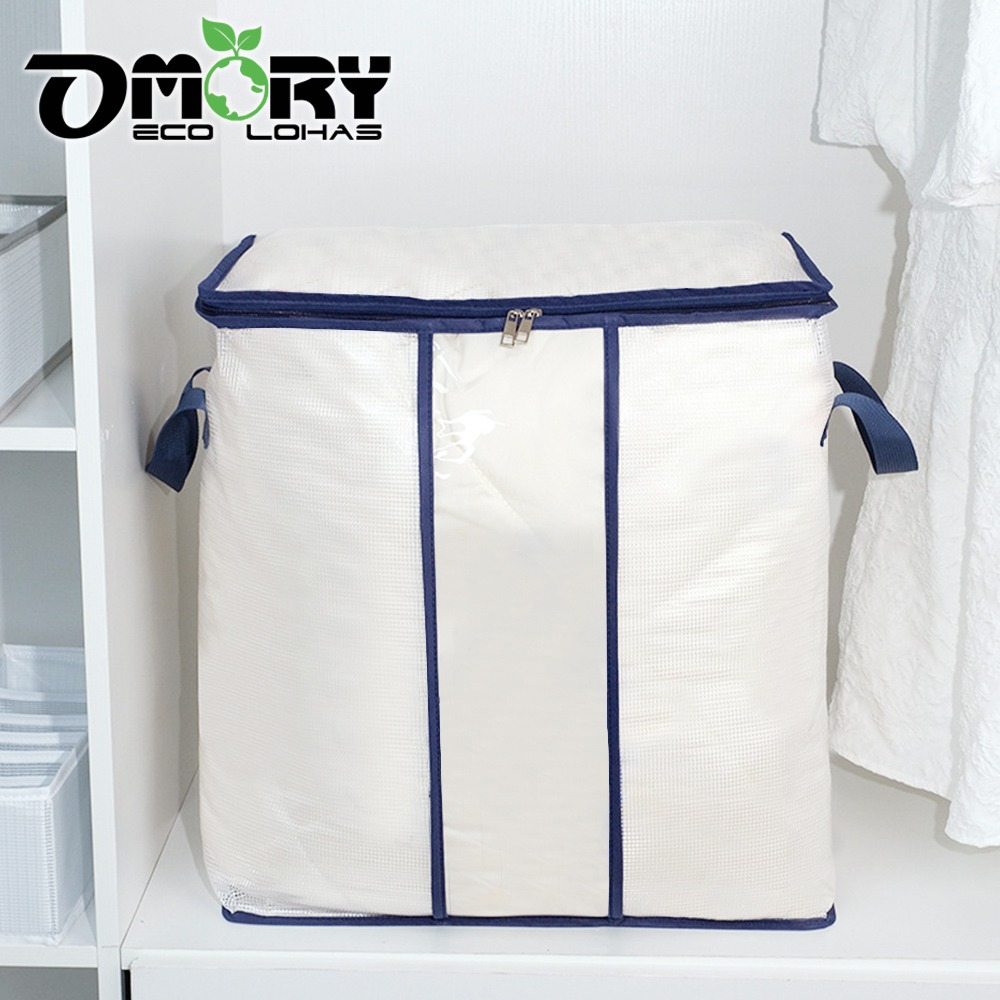 OMORY透明PVC衣物棉被收納-細節圖4