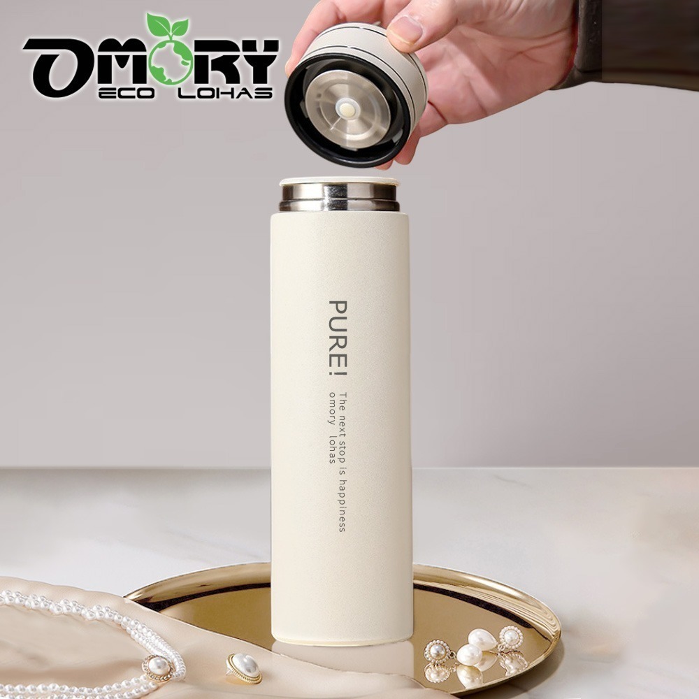 【限時購】【OMORY】316純色一鍵開蓋保溫瓶480ML 任選2入-細節圖8