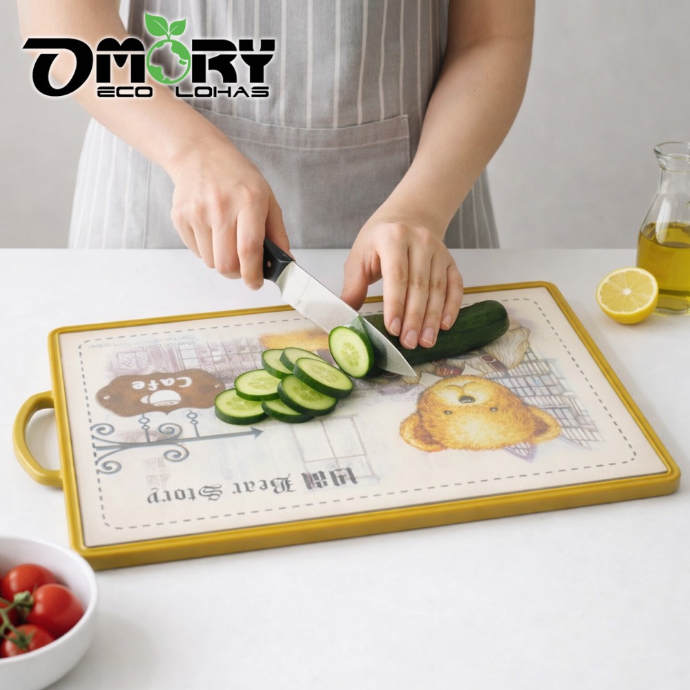 【OMORY】泰迪熊可立式雙面砧板-細節圖6