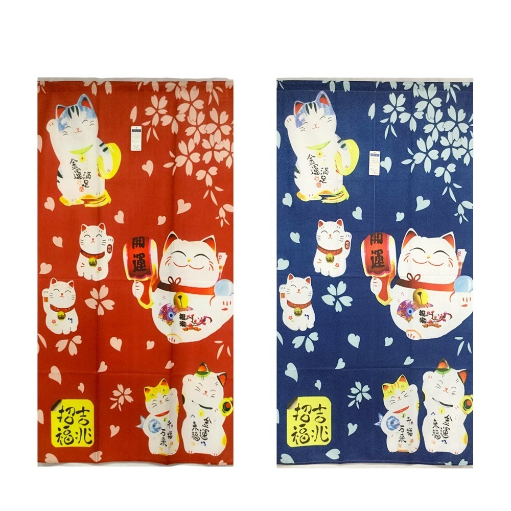 【7-ELEVEN 門市團購】【OMORY】開運招財日式門簾85x150cm(四款)-任選2入-細節圖5