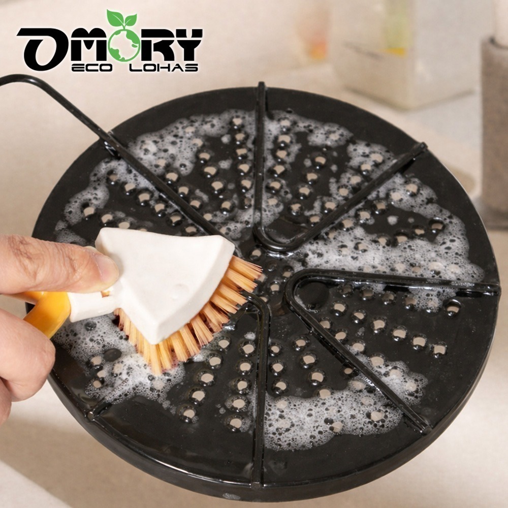 【限時購】【OMORY】多功能可摺疊三角清潔刷-細節圖4