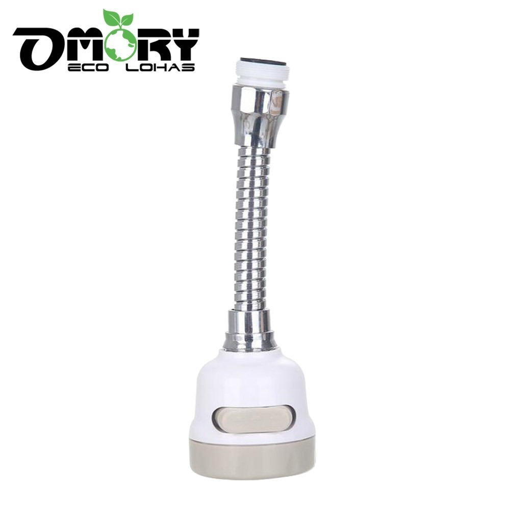 【限時購】【OMORY】3段式節水軟管水槽水龍頭-白色-細節圖4