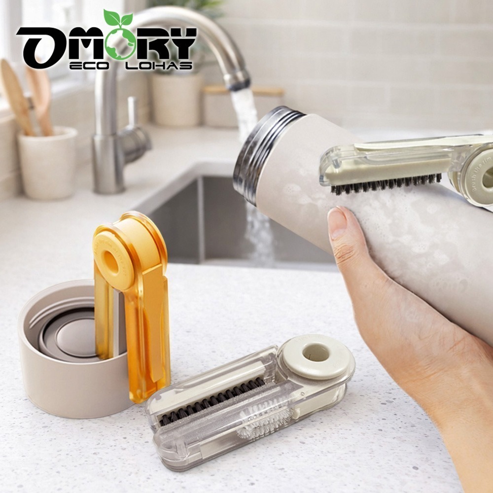 【限時購】【OMORY】四合一杯口隙縫旋轉清潔刷-細節圖3