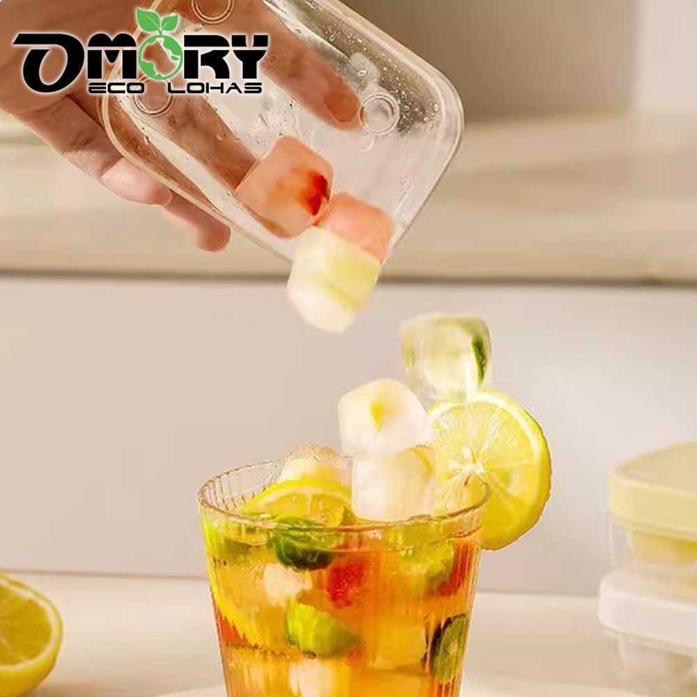 【OMORY】MINI6格下壓式製冰盒(附座)-細節圖2