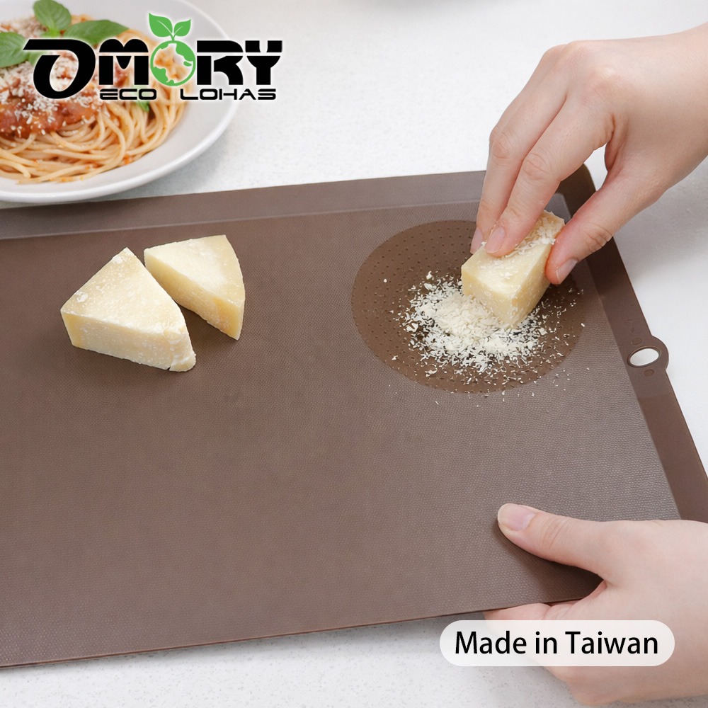 【OMORY】台灣製雙用磨泥/輕食料理砧板（買大送小）-細節圖3