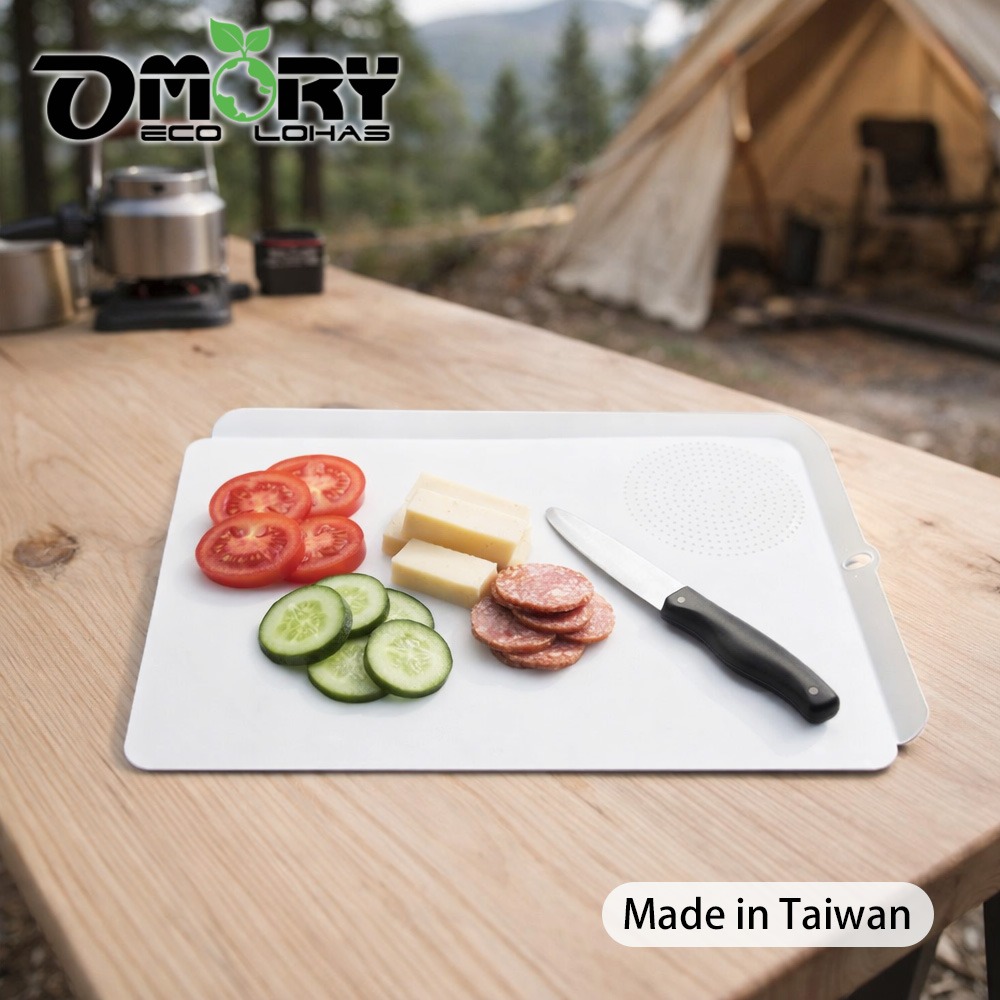 【OMORY】台灣製雙用磨泥/輕食料理砧板（買大送小）-規格圖9