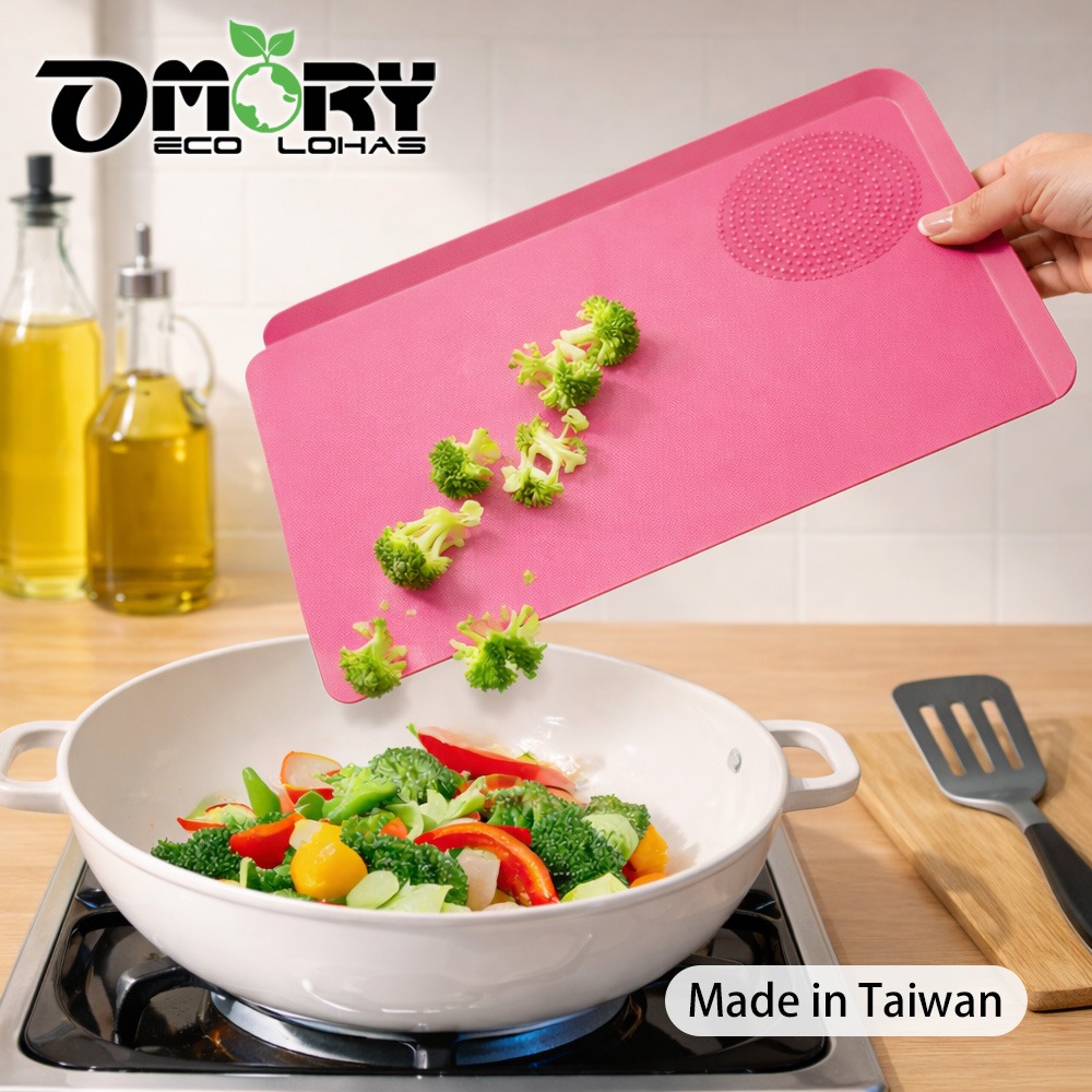 【OMORY】台灣製雙用磨泥/輕食料理砧板（買大送小）-規格圖9