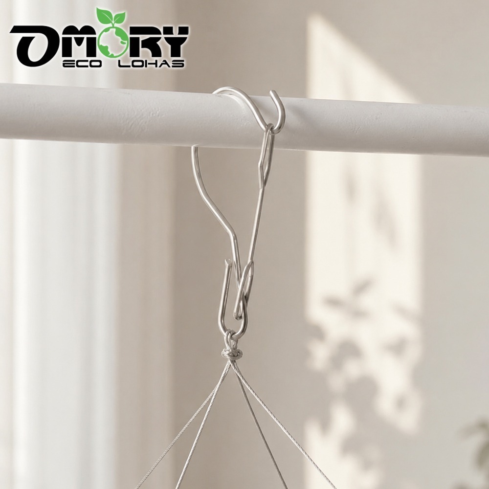 【限時購】【OMORY】輕量鋁合金曬衣架26夾-細節圖5
