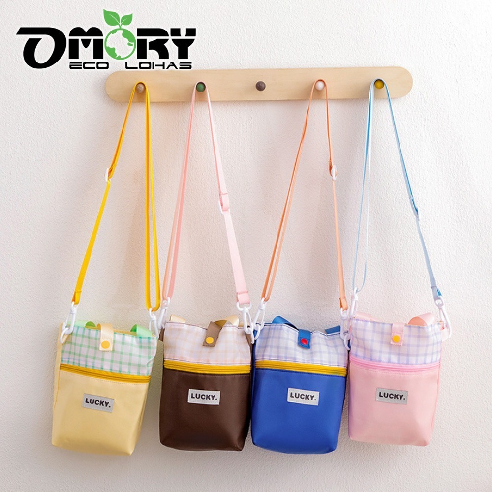 【限時購】【OMORY】萬用可調式斜背飲料提袋-細節圖2
