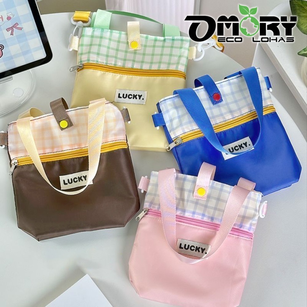 【限時購】【OMORY】萬用可調式斜背飲料提袋-細節圖5
