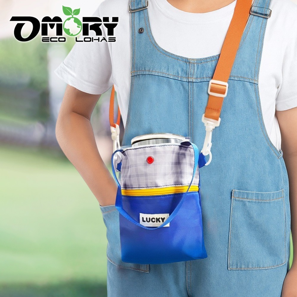 【限時購】【OMORY】萬用可調式斜背飲料提袋-細節圖7
