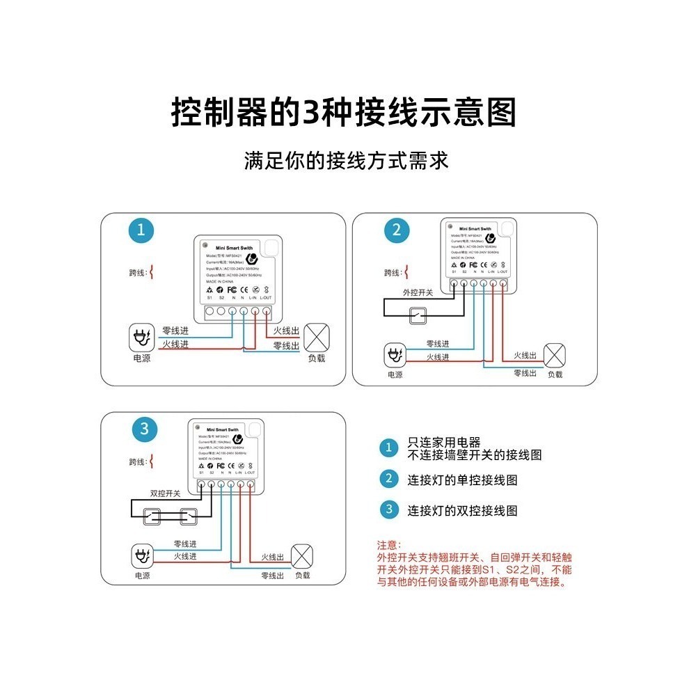 Matter over Thread 通斷器 智能開關 16A-細節圖2