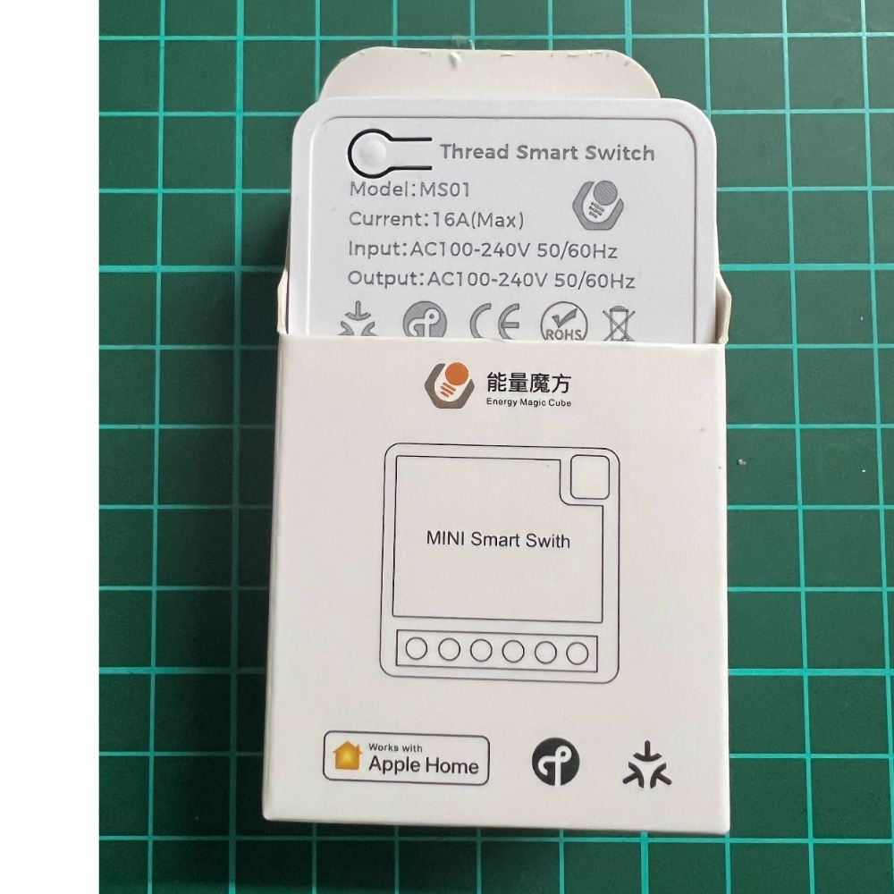 Matter over Thread 通斷器 智能開關 16A-規格圖3