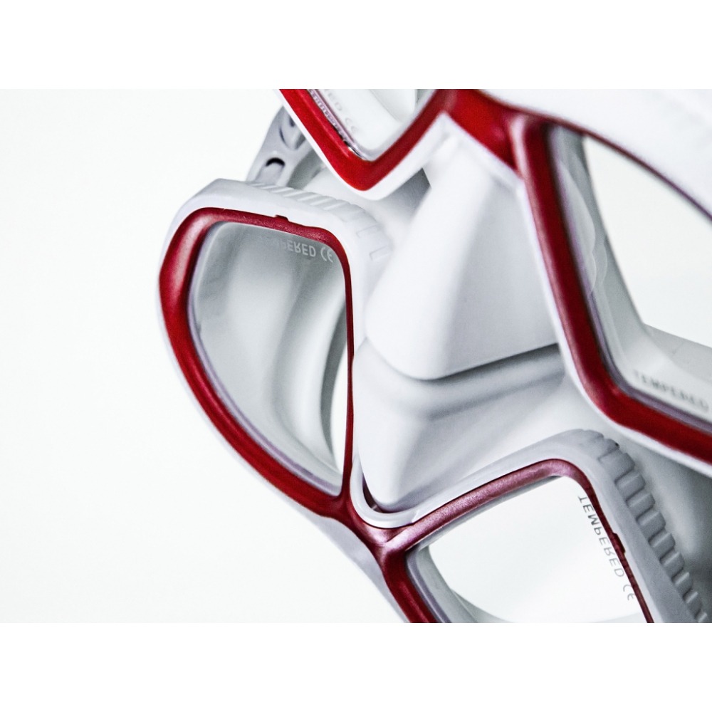 GOD STYLE 🚩低容積面鏡｜面鏡｜呼吸管｜自由潛水｜超好捏｜紅色面鏡｜潛水｜網美面鏡-細節圖2