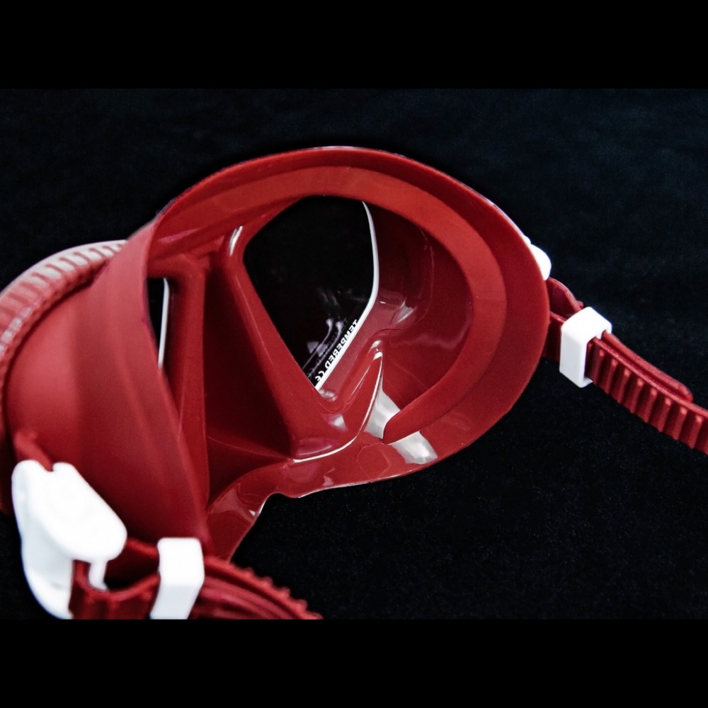 GOD STYLE 🚩低容積面鏡｜面鏡｜呼吸管｜自由潛水｜超好捏｜紅色面鏡｜潛水｜網美面鏡-細節圖4