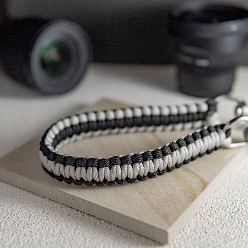 潛水相機編織提繩｜水下攝影｜水攝提繩｜相機提繩｜防水殼編織提繩｜手工編織相機繩｜傘繩編織繩｜傘繩相機繩｜傘繩相機提繩-規格圖3