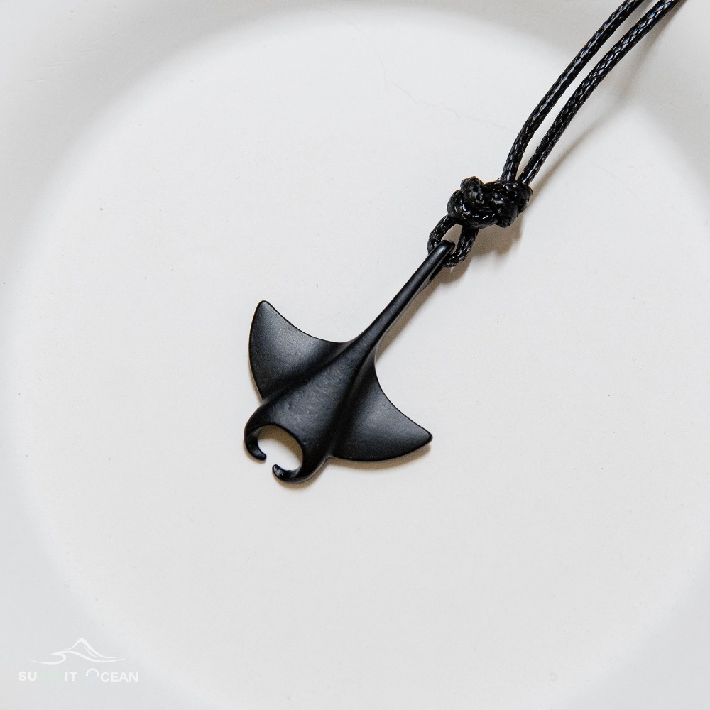 Manta 項鍊 魟魚項鍊 魔鬼魚項鍊 海洋風項鍊 鬼蝠魟項鍊 情侶項鍊 交換禮物 情人節禮物 閨蜜項鍊-規格圖3