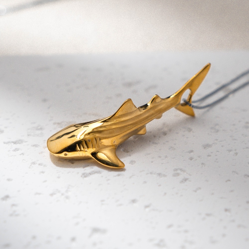 鯨鯊項鍊｜海人項鍊｜潛水飾品｜海洋風項鍊｜海洋風飾品｜鯊魚項鍊｜鯊魚飾品-規格圖3