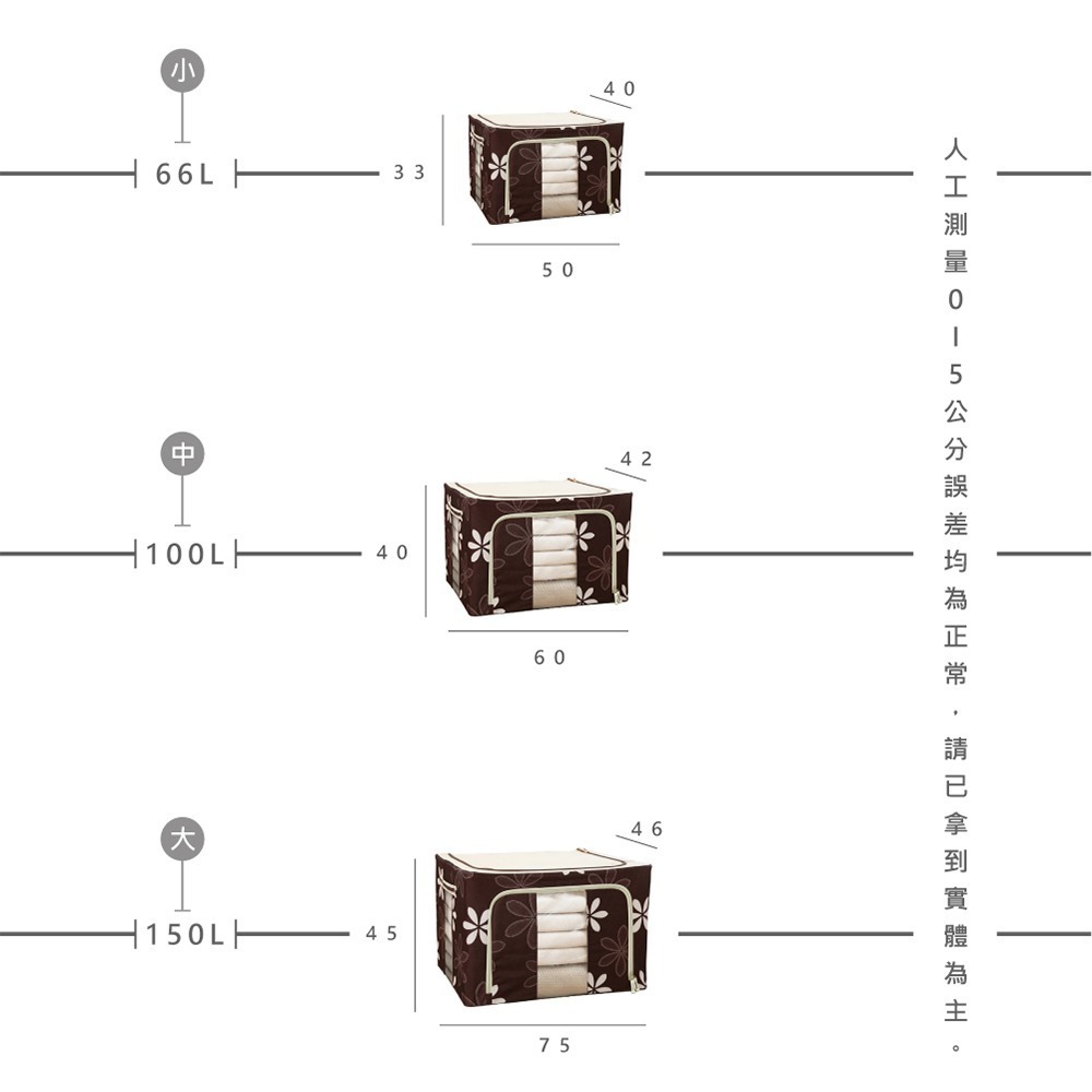 【VENCEDOR】100L 收納箱 折疊100公升 衣服 收納 置物箱 收納箱-細節圖3