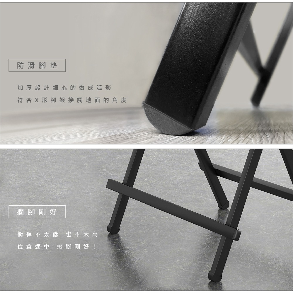 【VENCEDOR】免組裝簡易餐桌  家用折疊桌 - 無附椅  二色任選-細節圖5