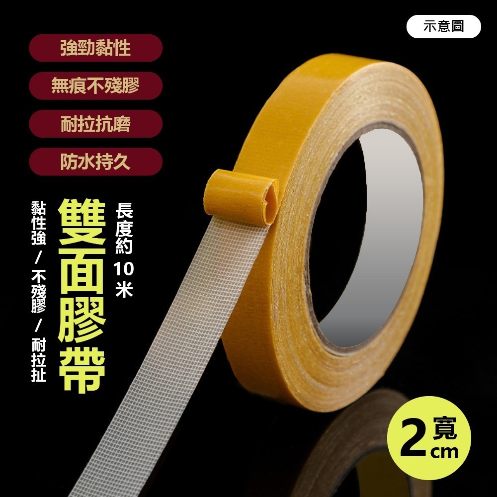 【VENCEDOR】10米 無痕超黏網格雙面膠帶 / 無痕膠帶 無痕雙面膠 無痕膠帶 網格 雙面膠 (二種規格 任選)-細節圖4