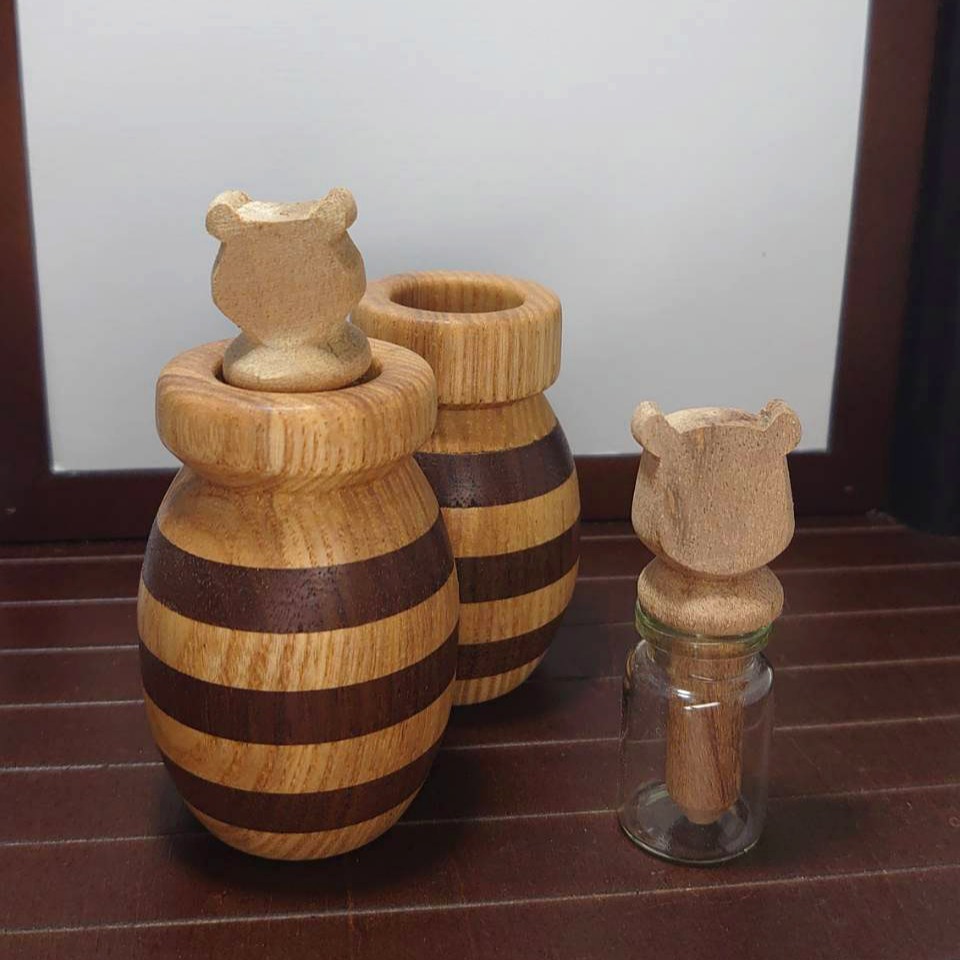 精油擴香罐之小熊蜂蜜罐-細節圖2