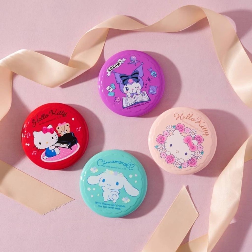 快速出貨  超商限定 三麗鷗 LED隨身鏡-細節圖2