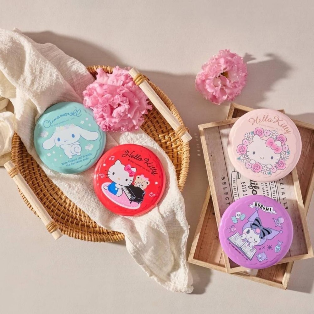 快速出貨  超商限定 三麗鷗 LED隨身鏡-細節圖3