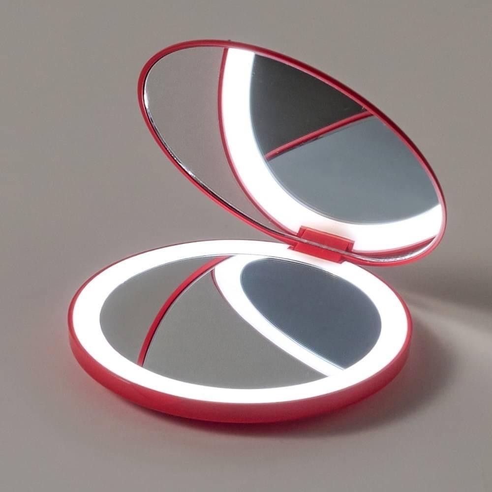 快速出貨  超商限定 三麗鷗 LED隨身鏡-細節圖4