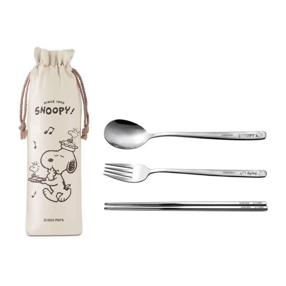 現貨供應  史努比環保餐具組-細節圖3