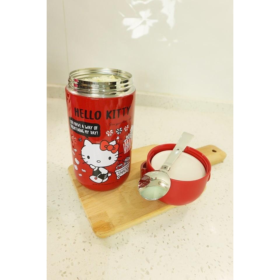 現貨供應  超商限定 Hello Kitty 真空手提保冷保溫罐-細節圖3