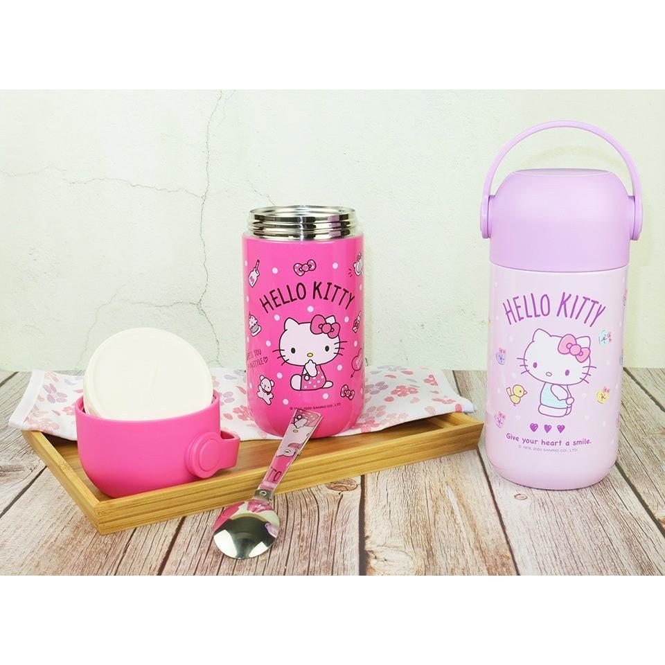 現貨供應  超商限定 Hello Kitty 真空手提保冷保溫罐-細節圖7