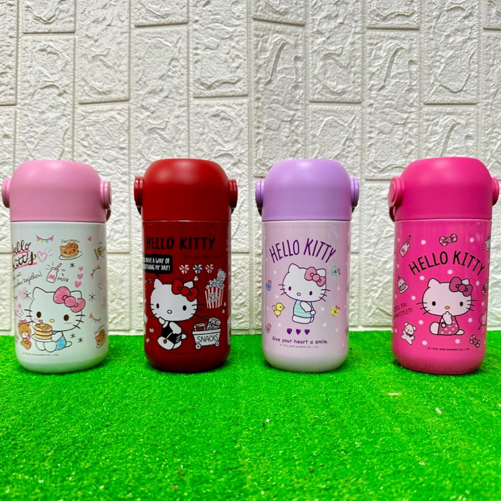 現貨供應  超商限定 Hello Kitty 真空手提保冷保溫罐-細節圖8